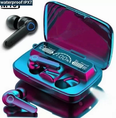 Mid Light M19 Wireless Earbuds Bluetooth headset ADVANCE ASAP Charge with Power Bank D11 Bluetooth(Black, True Wireless)