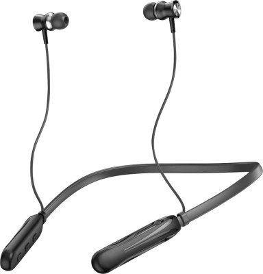 CARRON CH-160 Avatar - 30 Hour Playtime Bluetooth Headphone Neckband Earphone (BLK3) Bluetooth Headset(Black, In the Ear)