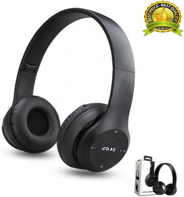 BAGATELLE BEST Wireless Bluetooth Ear Headphones - Best Wireless Gaming Headphones Under Bluetooth & Wired(Black, True Wireless)