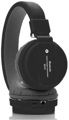 ENMORA sh12 Wireless Headset Bluetooth Headphone with GHU12 Bluetooth & Wired(Multicolor, On the Ear)