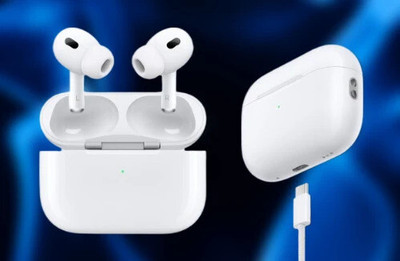 RAJIBNEW Aierpods Pro 25H Play Type-C Fas Charge wornder-287 Bluetooth Bluetooth(White, In the Ear)