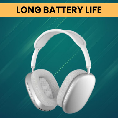 GUGGU P9 Wireless Bluetooth Headphones Over Ear With Noise Reduction, Hi-Fi SoundX449 Bluetooth(Multicolor, On the Ear)