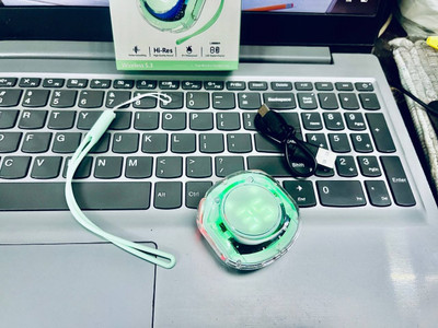 NKL New Design Led UltraPods 2 Buds With Charging Case 171 Bluetooth Gaming(Green, True Wireless)