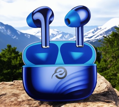 E EARBOUT wireless earbuds designed for quality Bluetooth Headset Bluetooth(Blue, In the Ear)