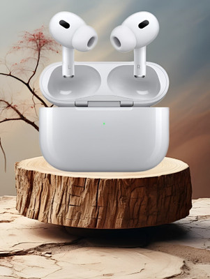SAIBABA Earbuds Pro 2 (2nd generation) with Mic|Noise Canceling,25H Playback 31 (USB-C) Bluetooth(White, True Wireless)