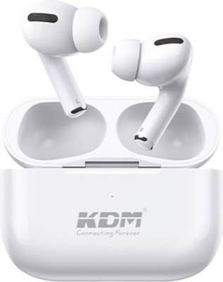KDM A1 Hoppods Truly Wireless in Ear Ear Buds TWS, upto 560 HRS Playtime Bluetooth(White, In the Ear)