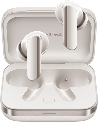 realme Buds Air 7 Pro with 53dB ANC,360 Spatial Audio, 48hrs Playback, IP55 ,6 Mic Bluetooth(Glory Beige, True Wireless)