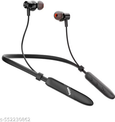 Boom Audio 201 With 50 Hours Play Time, Type-C Fast Charging, Bluetooth(Black, In the Ear)