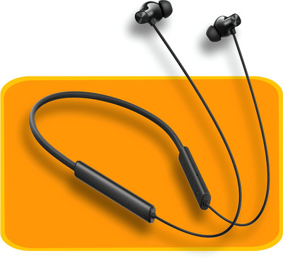 navdevi enterprise Wireless 3 Earbuds, Low Latency Gaming & 30dB ANC, 44H Play Neckband Earphones Bluetooth(Black, In the Ear)