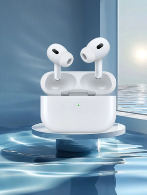 SAIBABA Airbuds Pro (2nd generation) with MagSafe Case (USB-C) Bluetooth(White, True Wireless)