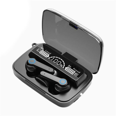Seashot M19Bluetooth 5.1Headset Wireless Earphones Mini Earbuds Stereo Headphones Bluetooth Gaming(Black, True Wireless)