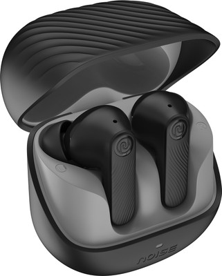 Noise Buds X2 with 140Hr playtimeANC (32dB)Dual PairingRubberised case finish Bluetooth(Ebony Black, True Wireless)