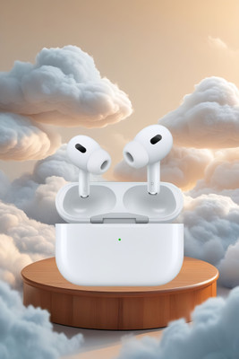 BeatFlow Airpodx pro True Wireless in Ear Earbuds with 48H Playtime Bluetooth Bluetooth(White, True Wireless)