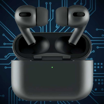 DINESH TWS AirPod Black Bluetooth(Black, True Wireless)