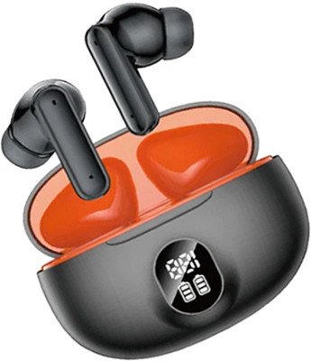 snowbudy BoomBuds TWS Earbuds with 100 HRS Playtime,(50ms Low Latency), Bluetooth v5.3 Bluetooth Gaming(Black, True Wireless)