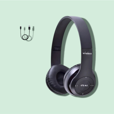 GDS Immersive Bluetooth Headphones with Mic for Gaming & Streaming._S8 Bluetooth & Wired(Black, On the Ear)