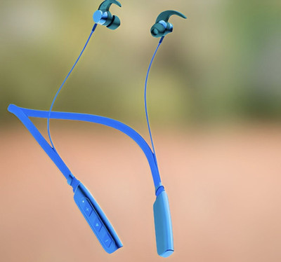 GPQ STORE Rokerz 235 Pro Wireless Bluetooth Neckband(0B.818 Bluetooth(Blue, In the Ear)