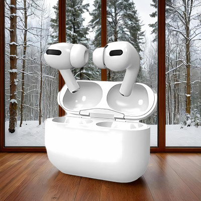 SAIBABA ANC Mic & Deep Bass Bluetooth(White, In the Ear)