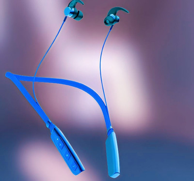 QPG STORE Rokerz 235 Pro Wireless Bluetooth Neckband(0B.287 Bluetooth(Blue, In the Ear)