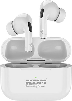 KDM A1 HopPods Bluetooth (White, True Wireless)36 HRS Bluetooth(White, In the Ear)