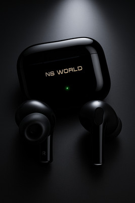 NS WORLD Thunderbuds PRO 5 | BT Bass | Top Tws Earphone | Touch Earbuds & Airbuds Bluetooth(Black, True Wireless)