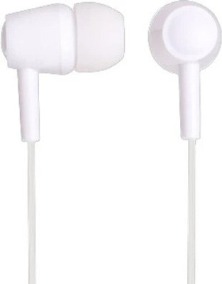 IAIR H8 Wired Earphone with in-Built Mic Wired(White, In the Ear)