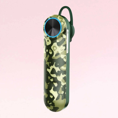 WRENS (Single Ear Bluetooth 5.0):Wireless Earphone:With(300H)Battery Backup & mic Bluetooth(Green, In the Ear)