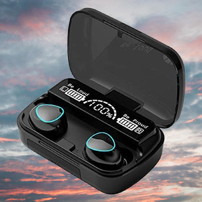 GUGGU UKT_594U_TWS M10 Wireless Earbuds Bluetooth Headset Bluetooth(Black, True Wireless)