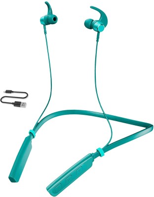 ZTNY Rockerz 235 Pro with upto 35 Hours Playback & ASAP Charge Bluetooth Headset-A Bluetooth Headset(Green, In the Ear)
