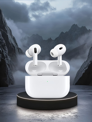 BeatFlow Airpox Pods 3 Upto 30 Hours Playtime* Type C Fast Charging Dual Pairing Earbuds Bluetooth(White, True Wireless)