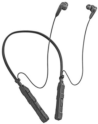 IZWI Cheap Hands Free Nose Cancelling Neck Band Earphone Wireless Magnet Earphone Bluetooth(Black, On the Ear)