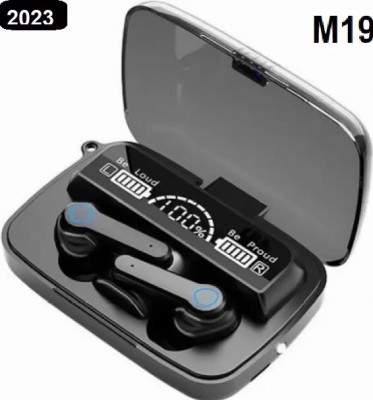 ROXIN M19 BLUETOOTH Gaming headset Playback with Power Bank Wireless Earbuds E192 Bluetooth Headset(Black, True Wireless)