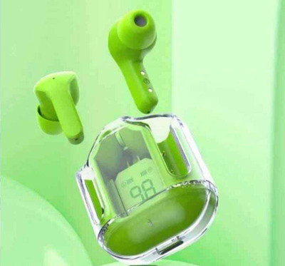 NKL Smart Design UltraPods Buds With Charging Case,Mic 96 Bluetooth(Green, True Wireless)