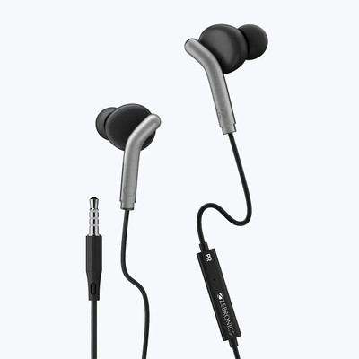 ZEBRONICS Zeb-Bro Wired Earphone, In the Ear (Black) Wired(Black, In the Ear)