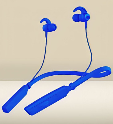 GPQ STORE Rokerz 235 Pro Wireless Bluetooth Neckband(0B.527 Bluetooth(Blue, In the Ear)