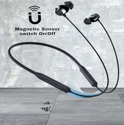 TWS Pro Neckband With Upto 48 Hours Playback & Fast Charging Earphone_8Y Bluetooth & Wired(Black, In the Ear)