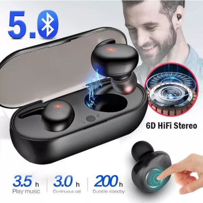 GUGGU VTK_414D_TWS 4 Wireless Earbuds Bluetooth Headset Bluetooth(Black, True Wireless)