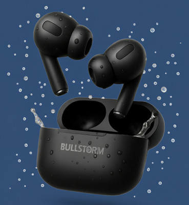 BULLSTORM TWS Neo True Wireless Earbuds with LED Display – Carbon Black Bluetooth(Black, True Wireless)