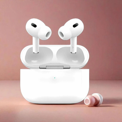 RAJIBNEW Plus Mic, Deep Bass & ANC Gaming EarBud with ANC white Bluetooth(White, In the Ear)