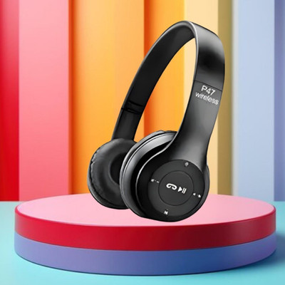 Wireless Gaming Sports Headphones Stereo With SD Card & 5-6h Battery BackupWE130 Bluetooth Headset(Multicolor, True Wireless)