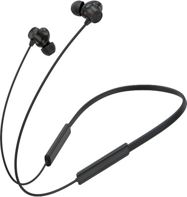 UniBoss Upto 60H Playtime*, ENC, Magnetic On/Off Neckband Bluetooth(Black, In the Ear)
