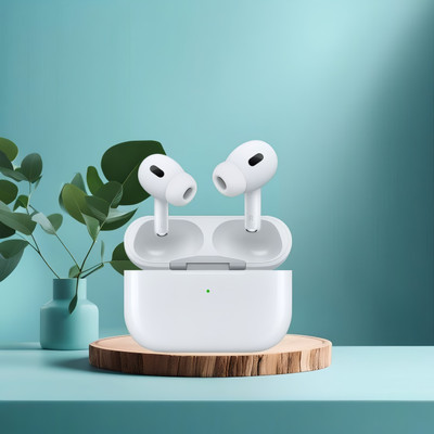 BeatFlow Aerpods 2nd Generation V.02 Wireless Bluetooth Earbuds, Fast Charging Bluetooth(White, On the Ear)