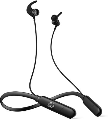 Ekko Unplug N05 Neckband with ENC,50 H Playtime, 10MM Driver, IPX4 and Low Latency Bluetooth Headset(Active Black, In the Ear)