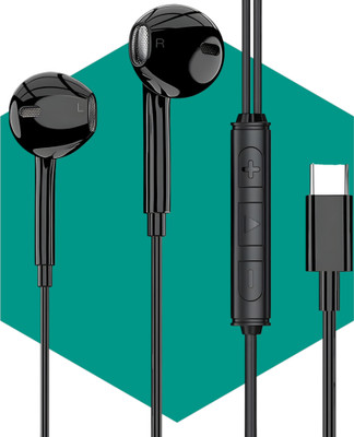 Yildiz BassHeads 100 Wired Earphones with Mic For One_Plus 9R/9 Pro/8/8 Pro/8T/7T/7T[53 Wired(Black, In the Ear)