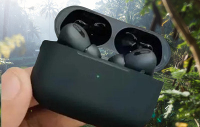 JQVA TWS Flex True Wireless Earbuds with ANC & Mic – Carbon Black Bluetooth(Black, In the Ear)