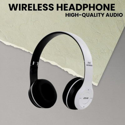 GUGGU Wireless (Portable Bluetooth Headphone) with Microphone, Memory Card SupportF405 Bluetooth(Multicolor, On the Ear)
