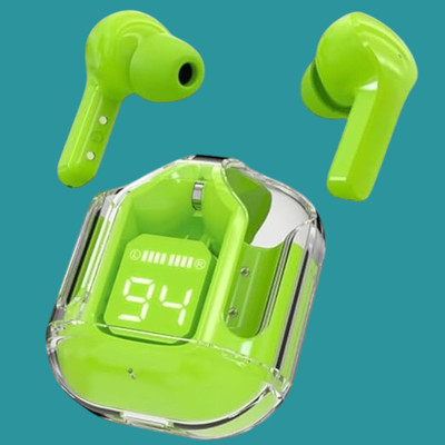TECHMAZE T6 Ultra Pods Bluetooth(Green, True Wireless)