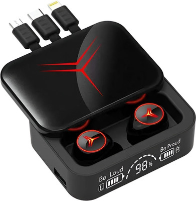 COREGENIX Bluetooth Earbuds with ENC & Built-in Power Bank , 48hrs of Playtime Bluetooth(Black, True Wireless)