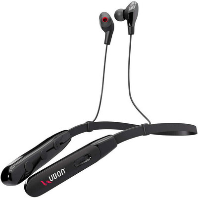 renotch UBON CL-50 Neckband v5.0 400 Hr Standby Time AI & ANC Enable Bluetooth(Black, In the Ear)