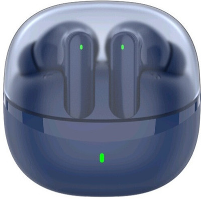 wind Wireless Earbuds – 40 Hours Playtime with Fast Charging & Dual EQ Sound Modes Bluetooth(Blue, In the Ear)